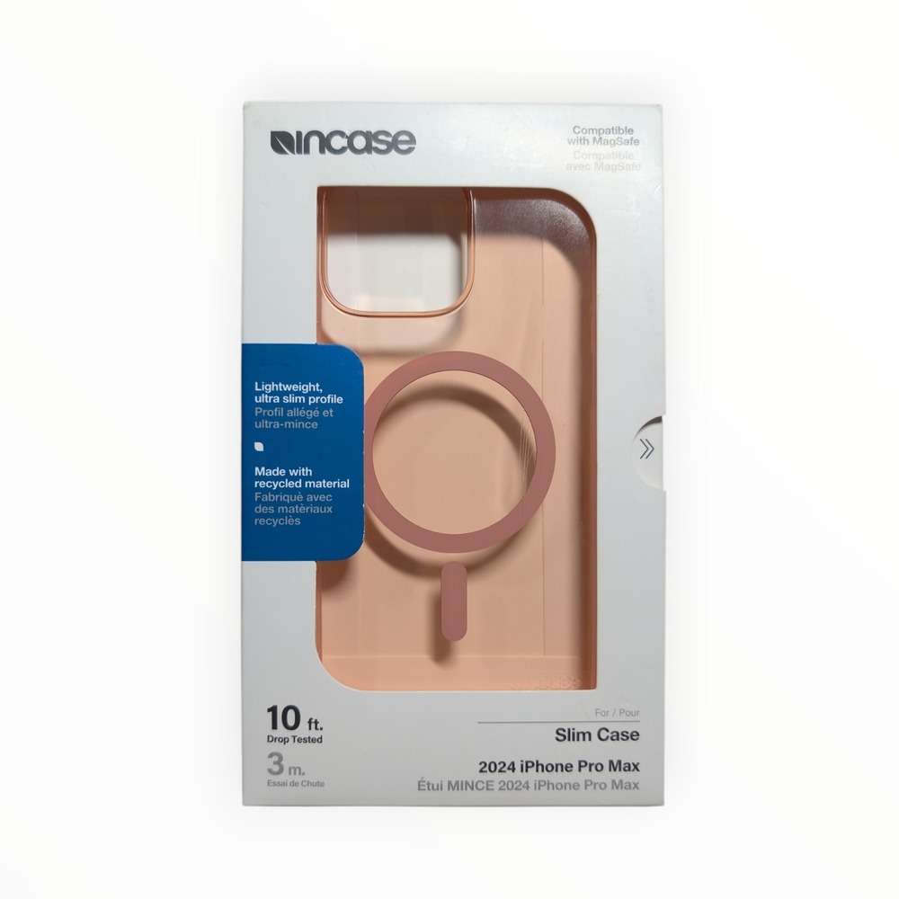 Nn1-U Incase - Slim Case with MagSafe for Apple iPhone 16 Pro Max - Blush Pink ⬇